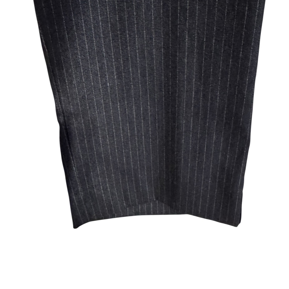 Rafaella Charcoal Pinstripe Ankle Trousers/Pants  PLUS: 18   #U - Picture 4 of 8